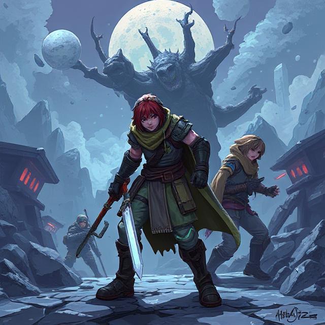 Elemental Awakening elemental magic battle scene