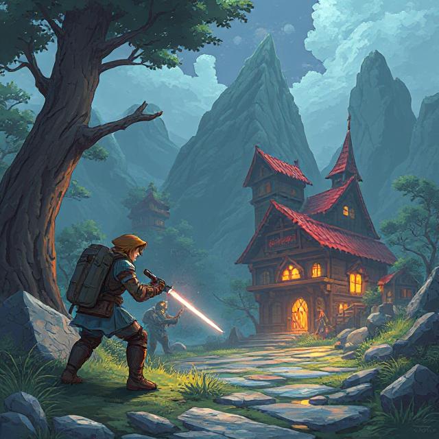 Shadow Warrior combat duel